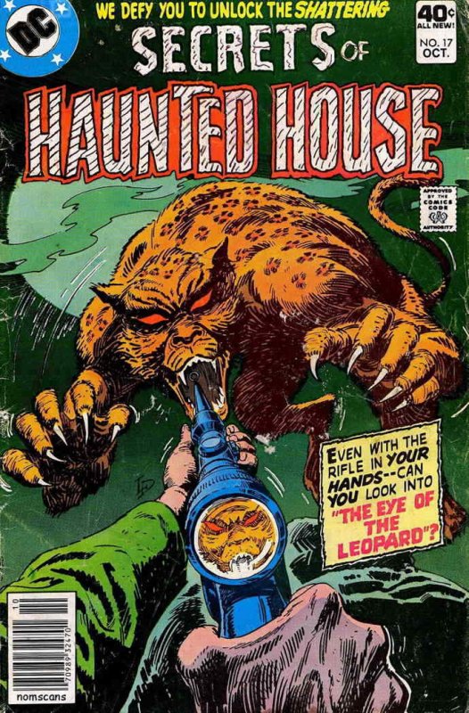 Secrets of Haunted House #17 VG; DC | low grade comic - save on shipping - detai 