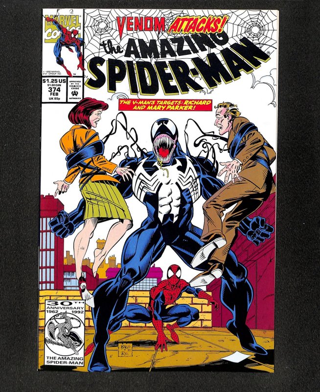 Amazing Spider-Man #374 Venom Appearance!