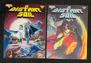 1983 A DISTANT SOIL #1 & 2 VG+ 4.5 LOT of 2 Warp Graphics / Colleen Doran