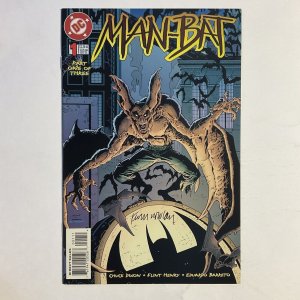 Man-bat 1 1996 Signed by Kevin Nowlan DC Comics NM near mint