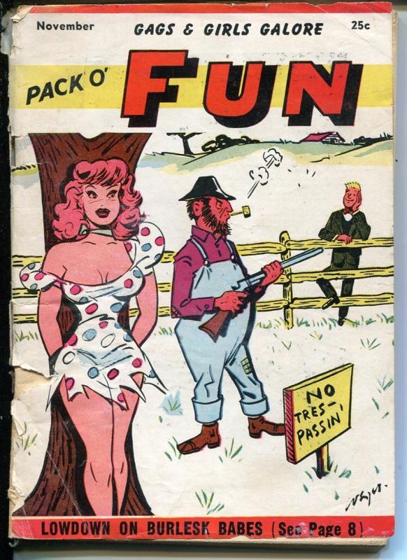 Pack O'Fun 11/1952-Magna-Wolf Book-cartoons-gags-G-