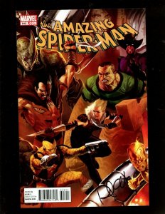 AMAZING SPIDER-MAN #643 (9.2) AUTOGRAPHED BY PAUL AZACETA