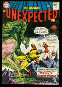 TALES OF THE UNEXPECTED #75 1963 DC SPACE RANGER SCI-FI VG/FN