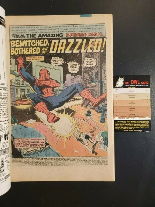 The Amazing Spider-Man #203 (1980) VF (8.0) 3rd appearance Dazzler|