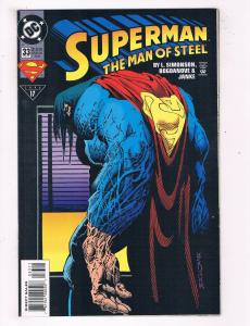 Superman The Man Of Steel #33 VF/NM DC Comics Comic Book Simonson May 1994 DE44