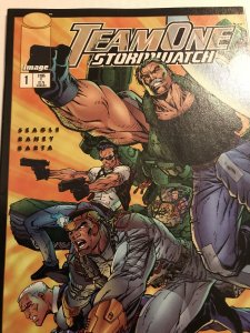 Team One: Stormwatch #1 : Image 1995 VF/NM; Rare Newsstand Variant