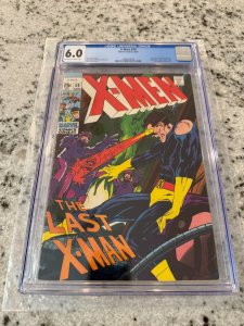 (Uncanny) X-Men # 59 CGC Graded 6.0 Marvel Comic Book Neal Adam JH18