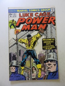 Power Man #23 (1975) VG+ condition MVS intact
