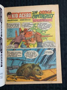 1979 KID ACERO Spanish Digest Comic #11 VG+ 4.5 El Doble Fantastico