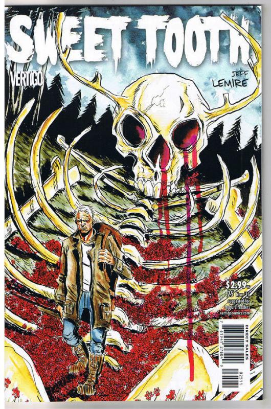 SWEET TOOTH #25, NM, Jeff Lemire, Horror, Vertigo, 2009, Endangered Species