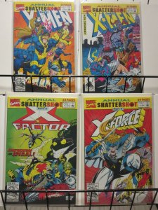 SHATTERSHOT  4-part MUTANT / X-MEN 1992 ANNUALS xover!