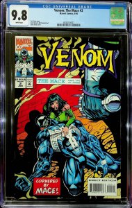 Venom: The Mace #2 (1994) - CGC 9.8 - Cert#4008218021