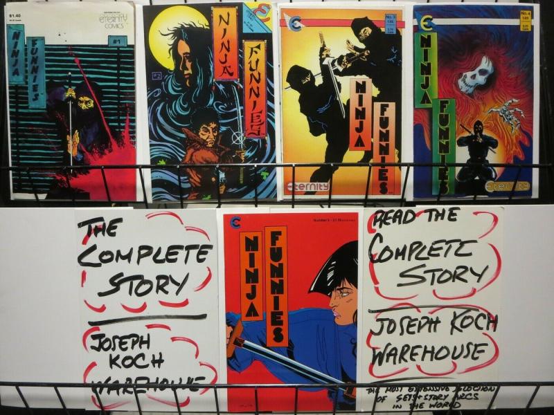 NINJA FUNNIES (ET) 1-5 MARTIAL ARTS WACKINESSTHE SET!