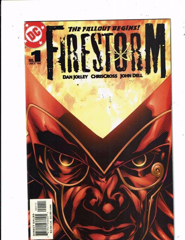 Lot of 7 Firestorm DC Comic Books #1 2 3 4 5 6 7 LH5