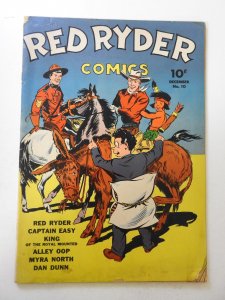 Red Ryder Comics #10 (1942) GD Condition see desc