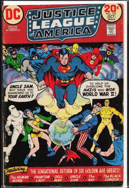 Justice League of America #107 (1973) Justice League [Key Issue]