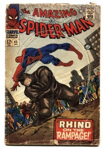 Amazing Spider-Man #43 - 1966 - Marvel - G- - comic book