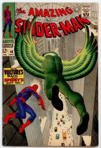 Amazing Spider-Man #48 FN+ 6.5  The Vulture