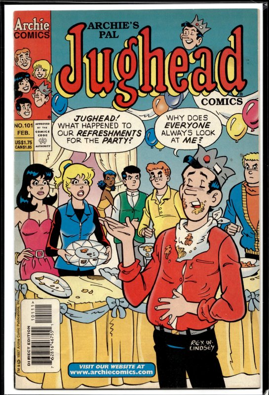 Archie's Pal Jughead Comics #101 (1998) Jughead