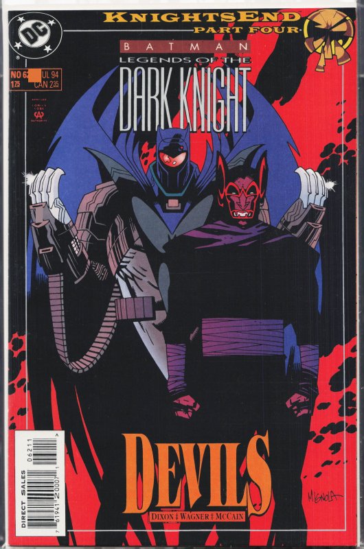 Batman: Legends of the Dark Knight #62 (1994) Batman
