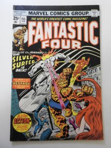Fantastic Four #155 (1975) FN Condition! MVS intact!