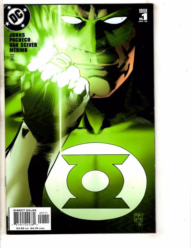 10 Green Lantern DC Comic Books # 1 (2) 3 4 6 7 8 11 12 + Secret Files 05' J263