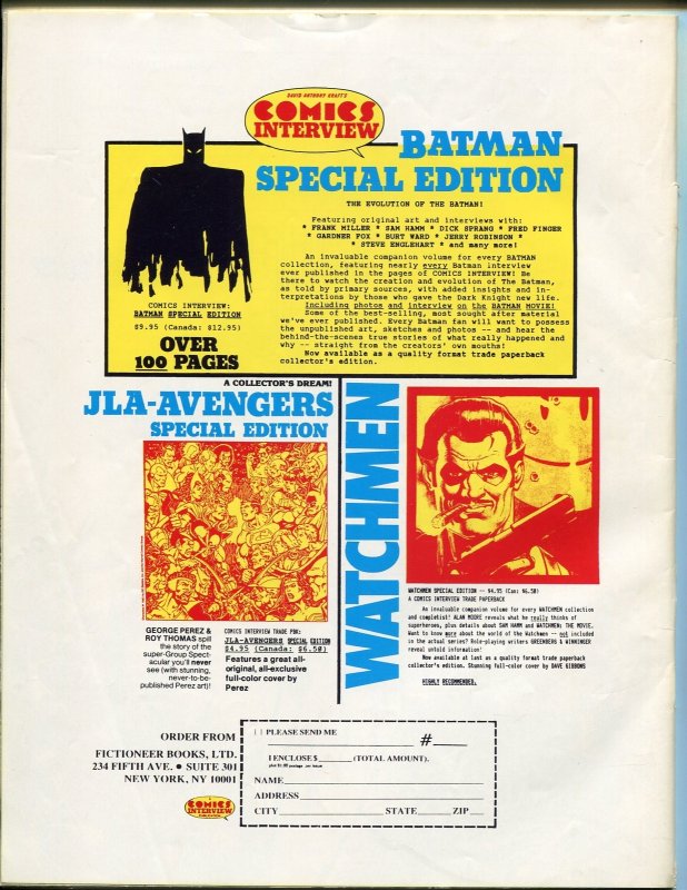 Comics Revue #55  1990 - Comics Interview  -FN - Comic Book