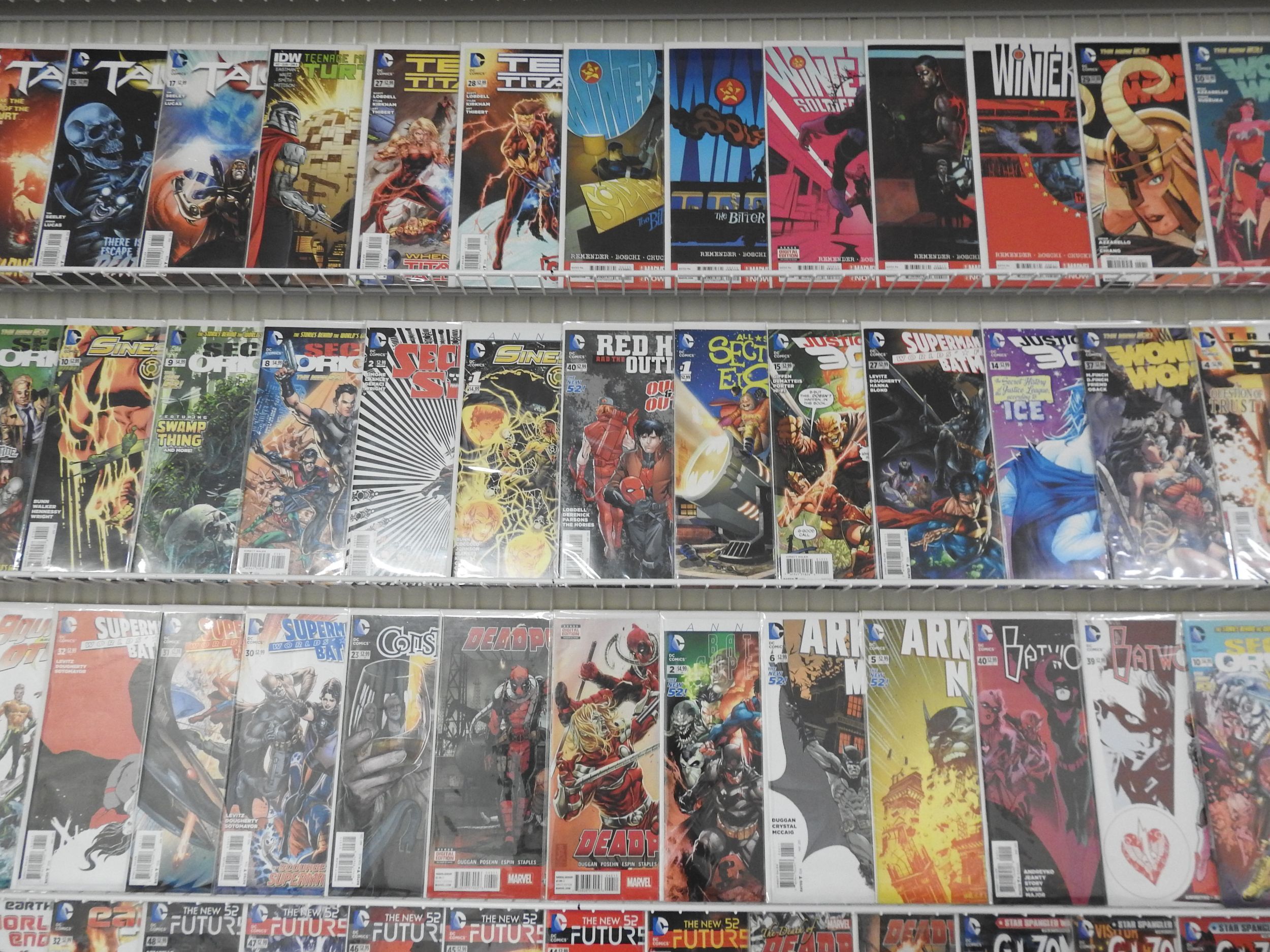 Huge Lot 170+ Comics W/ Wonder Woman, Batman, Deadpool+ Avg VF+ ...