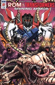 Rom Vs Transformers Shining Armor #2 Cover A Comic Book 2017 - IDW