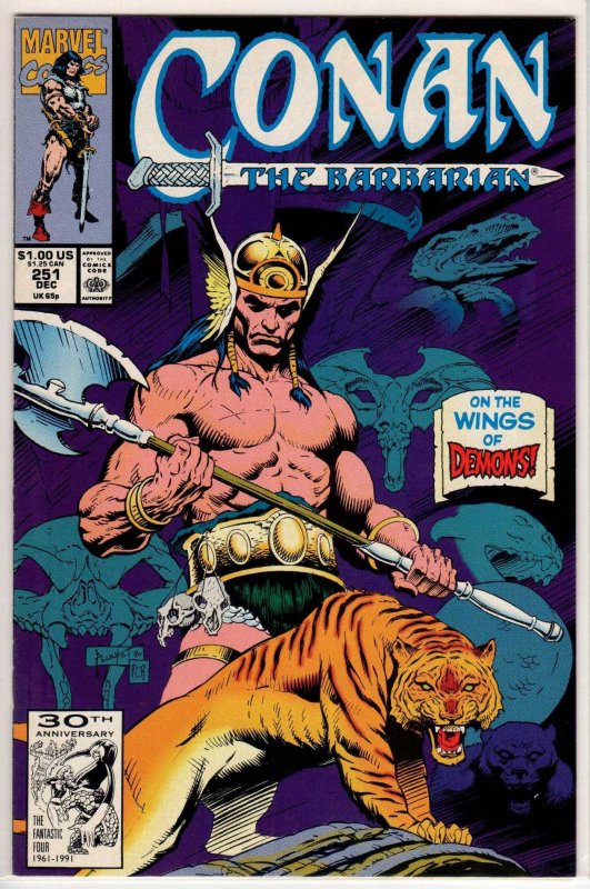 Conan the Barbarian #251 Direct Edition (1991) 9.2 NM-