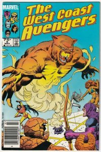 The West Coast Avengers #6 March 1985 Marvel Comics