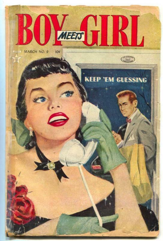 Boy Meets Girl #9 1951-Golden Age romance comic FR