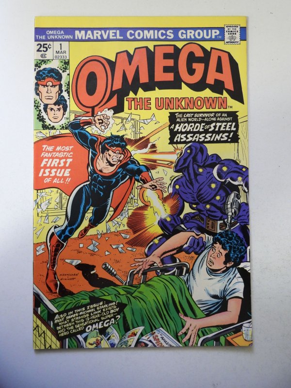 Omega the Unknown #1 (1976) VG Condition MVS Intact