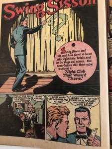 Doll man 95, reader(no staples)VS Peacock! WW2 JPN &AfroAmer stereotypes!