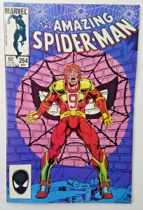 Amazing Spider-Man #264 ? 1st Appearance of Red 9 ? NM ? Marvel Comics 1985