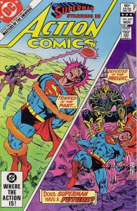 Action Comics #537 FN ; DC | Masters of the Universe Preview (He-Man) Superman