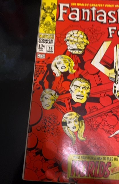 Fantastic Four #75 (1968) Galactus / Silver Surfer