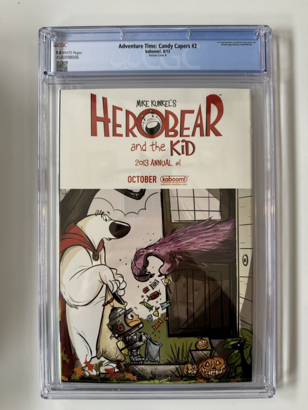 Adventure Time: Candy Capers #2 CGC 9.8 (2013)