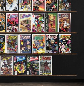 Huge Lot 140+ Comics with Avengers West Coast, West Coast Avengers & More!