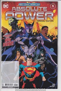 FCBD 2024 DC ABSOLUTE POWER SPECIAL EDITION (2024 DC) #1 NM Unstamped