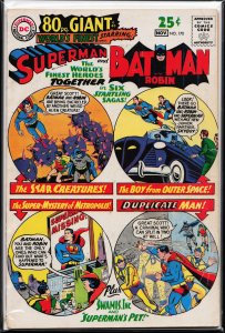 World's Finest Comics #170 (1967) Superman and Batman and Robin