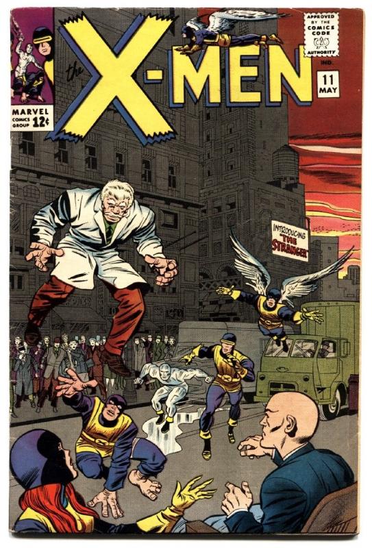 X-MEN #11 1965-MARVEL COMICS-1st APPEARANCE: STRANGER