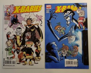 X-Babies  #1-4  Set  NM Marvel Comics 2009 Skottie Young  X-Men Wolverine Storm