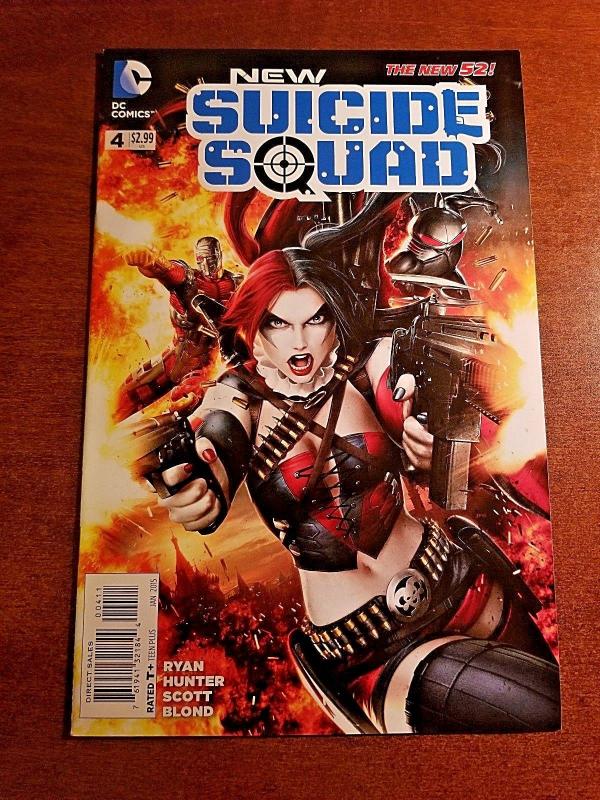 NEW SUICIDE SQUAD #4 NEAR MINT DC NEW 52