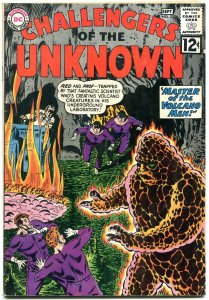 CHALLENGERS OF THE UNKNOWN #27 1962-DC COMICS-SCI FI VG