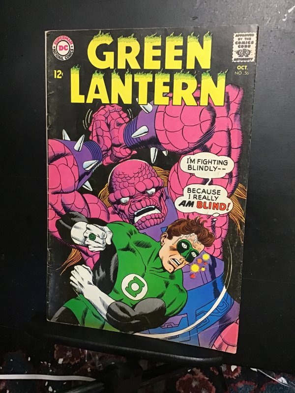 Green Lantern #56 (1967) 1st appearance Achez! Gil Kane art! Mid grade! FN-