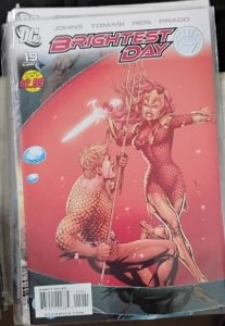 brightest day  # 19  2011  dc comicsgary frank  variant cover  white lantern