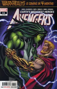 Avengers (8th Series) #11 VF/NM ; Marvel | 701 Jason Aaron She-Hulk Thor 1st Pri