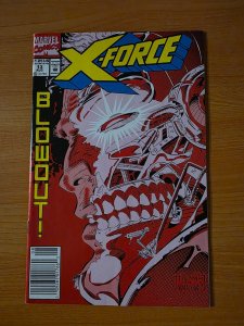 X-Force #13 Newsstand Variant ~ NEAR MINT NM ~ 1992 Marvel Comics