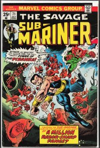 Sub-Mariner #71 (1974) Namor the Sub-Mariner